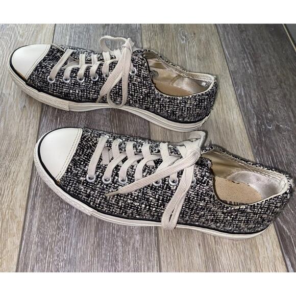 Converse Knit 1V567 All Star Low Top Gray Sneaker Shoes Unisex Size M 9 / W 11 - Picture 7 of 11